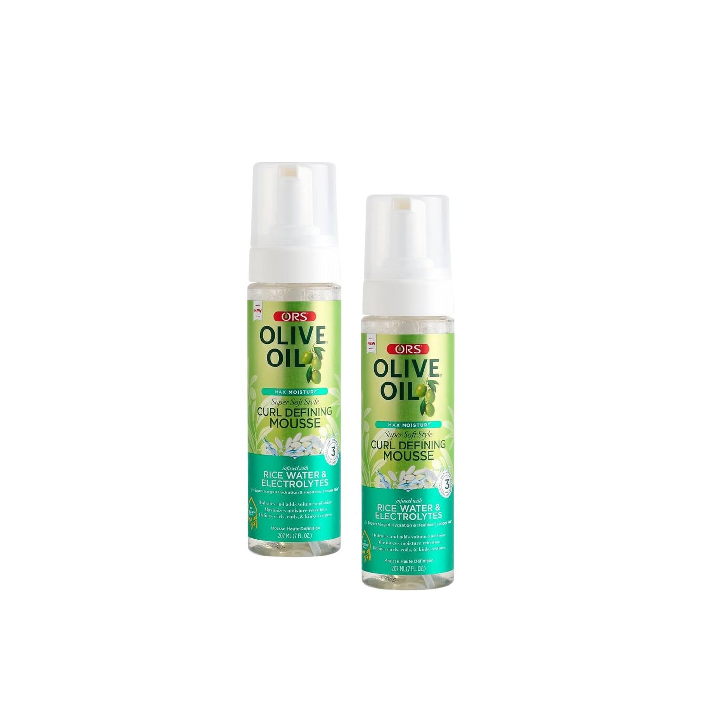 ORS Olive Oil Max Moisture Curl Defining Mousse 7 Oz