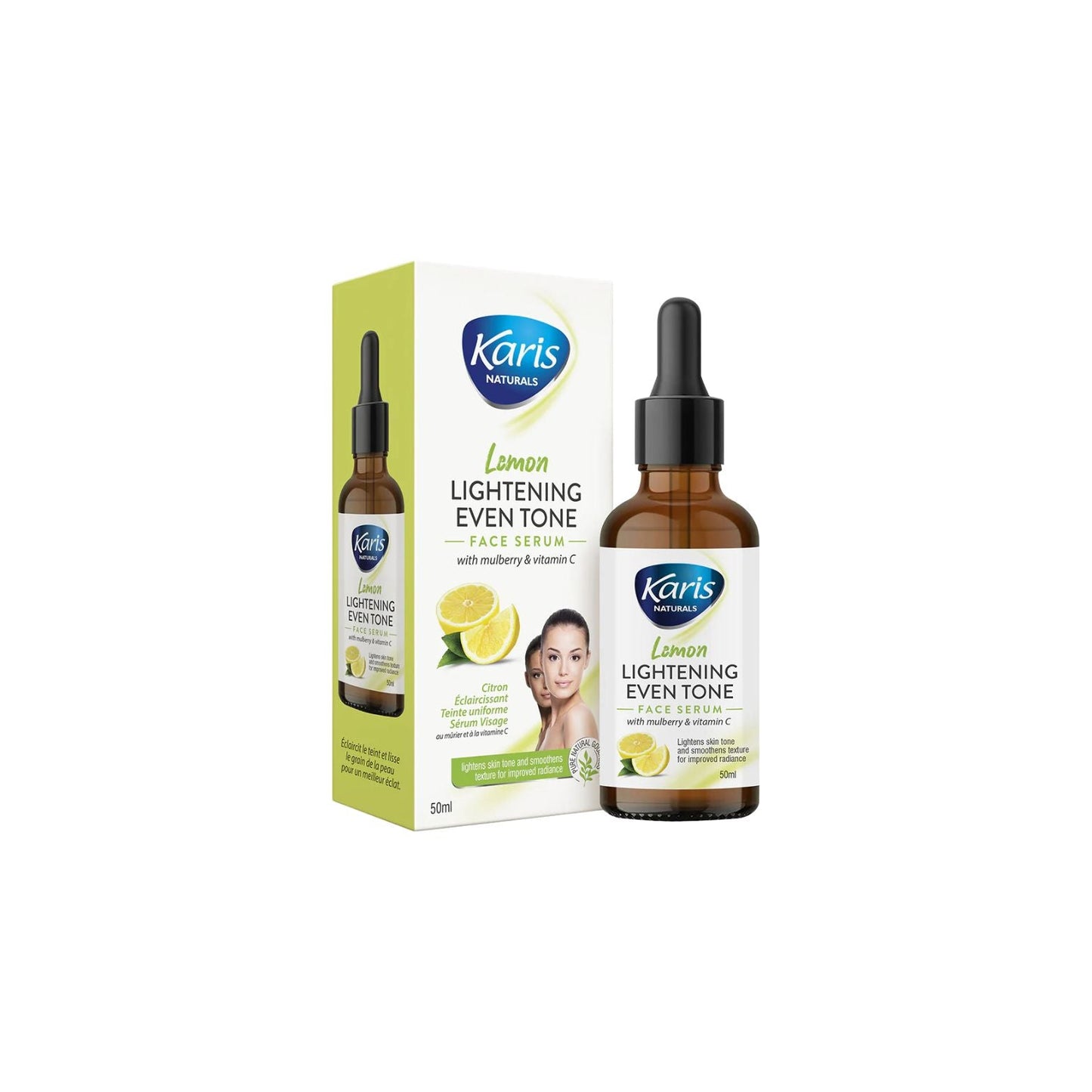 KARIS NATURALS Lemon Lightening Even Tone Face Serum 50ml