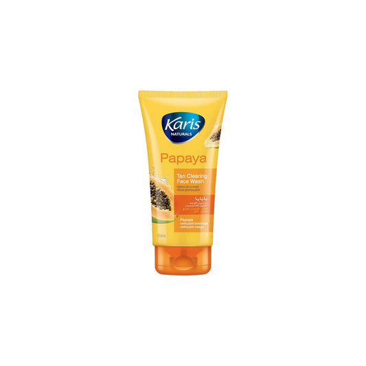 KARIS NATURALS Papaya Tan Cleaning Face Wash 150ml