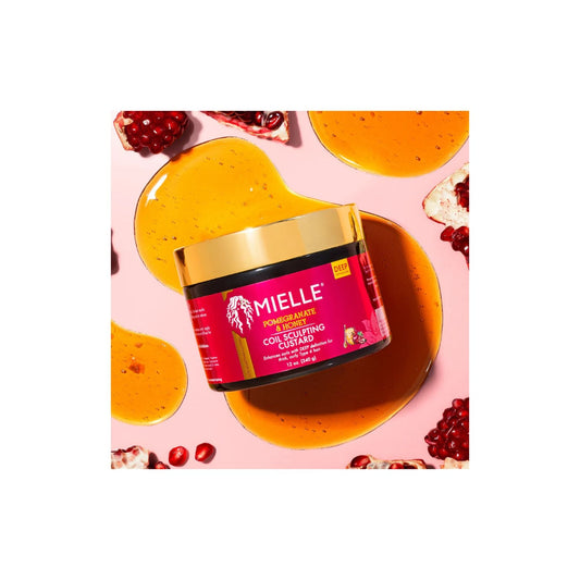 MIELLE Pomegranate & Honey Coil Sculpting Custard 12oz