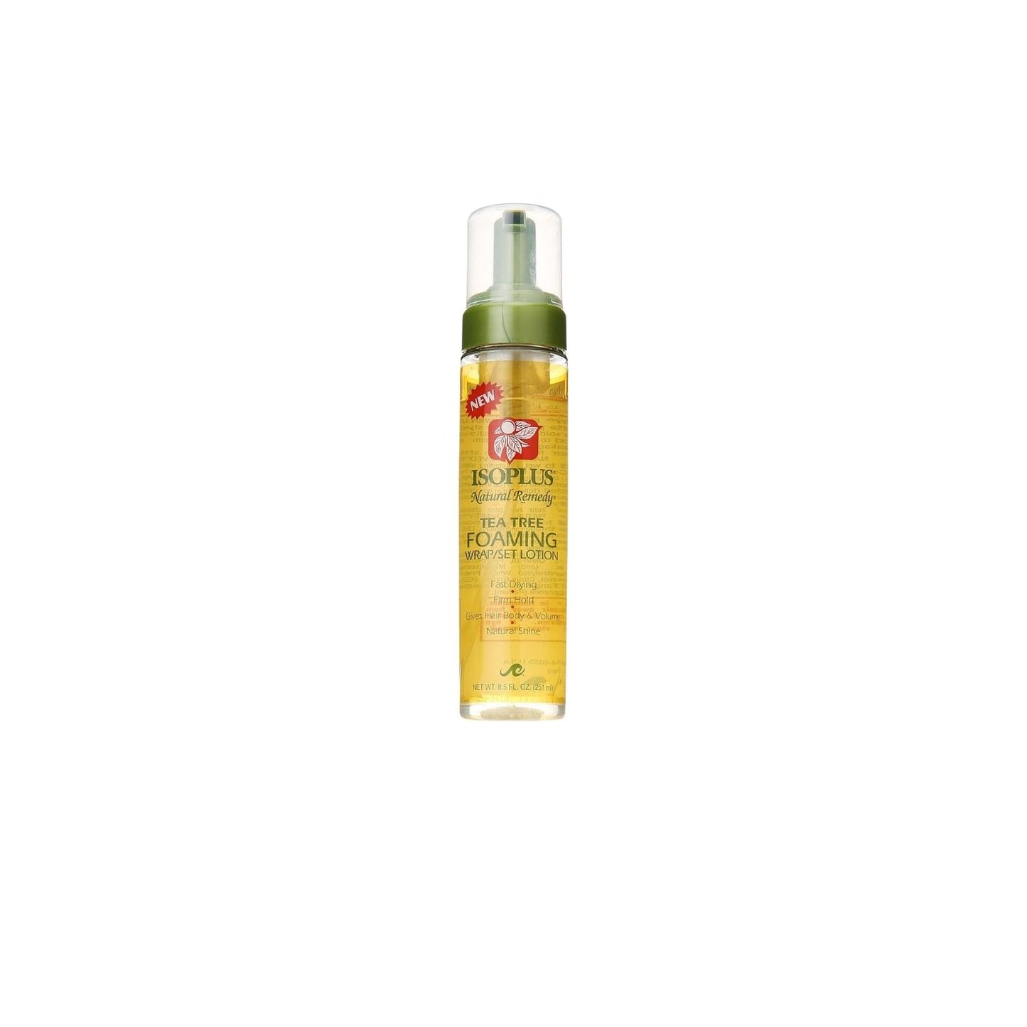 Isoplus Natural Remedy Tea Tree Foaming Wrap/set Lotion 8.5 Oz