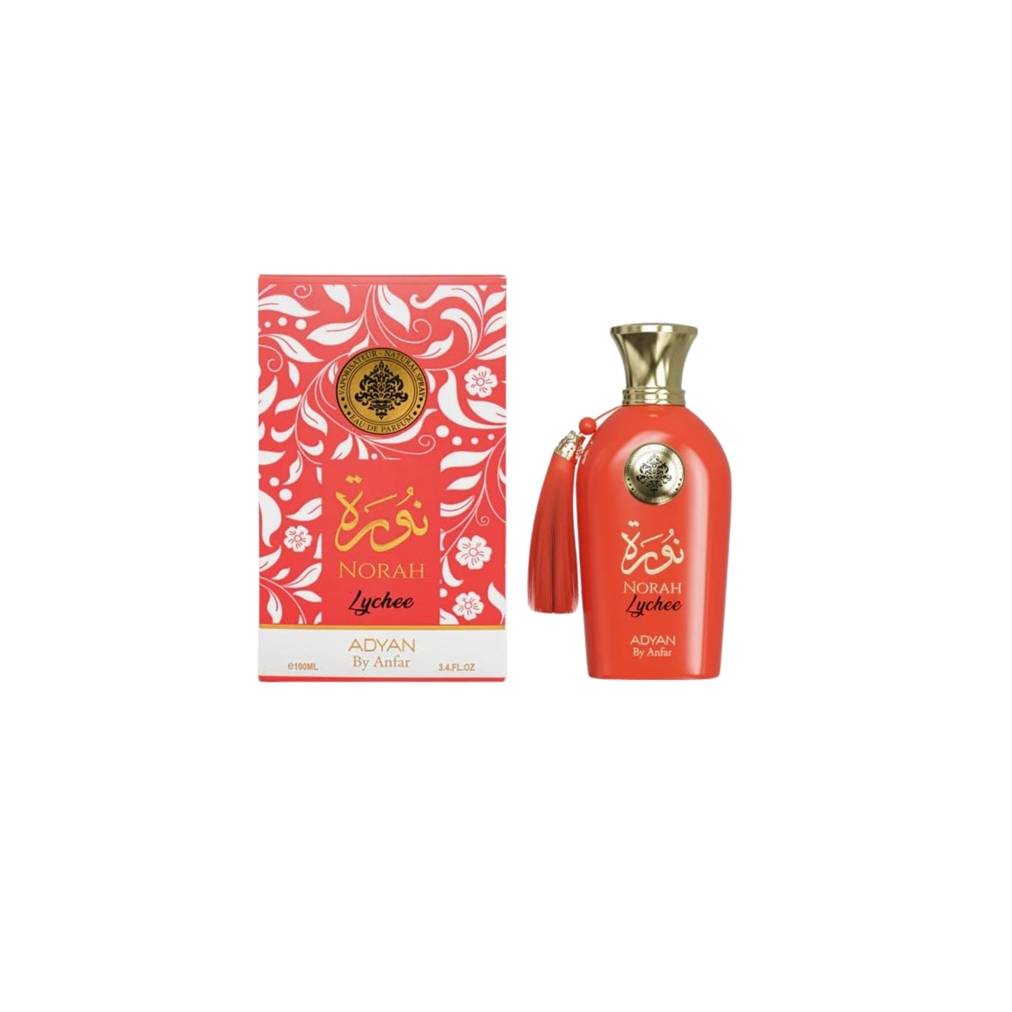Adyan Norah Lychee Eau De Parfum For Women 100Ml 3.4Oz