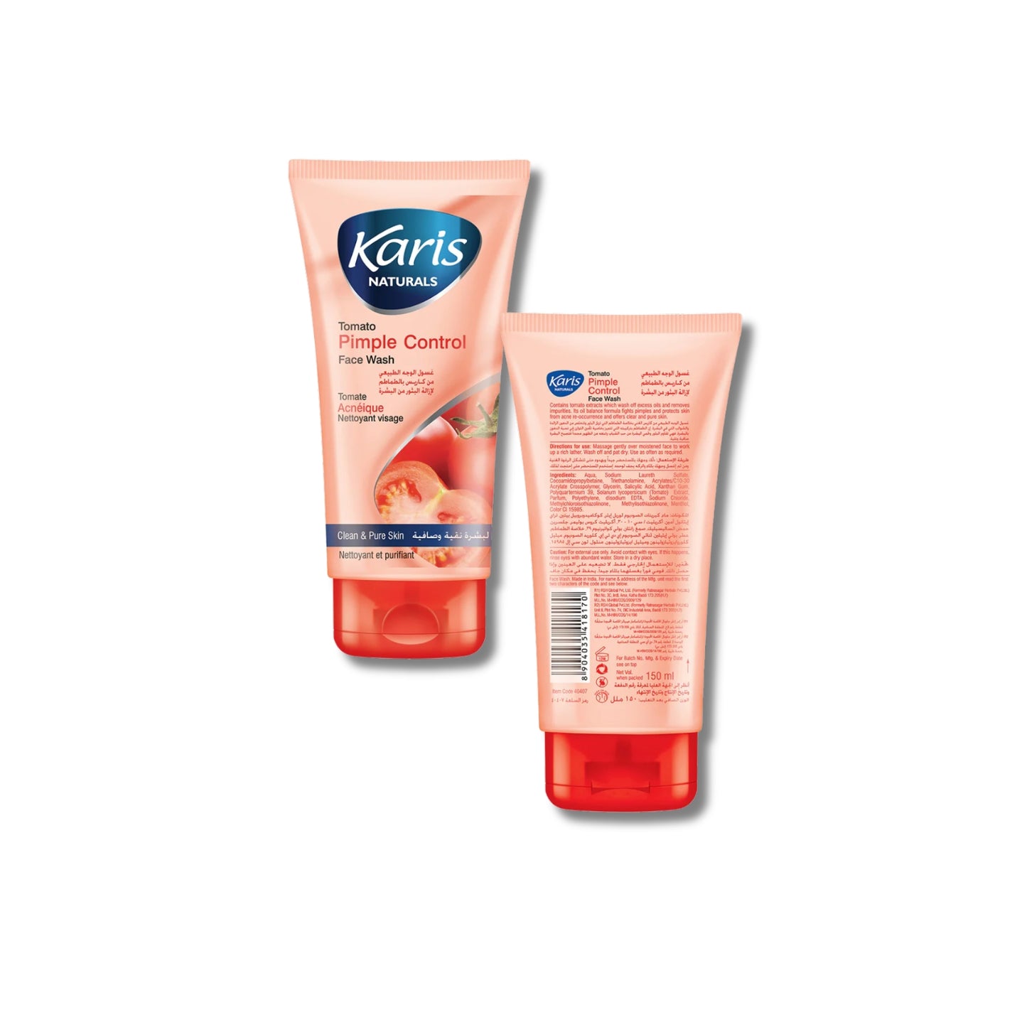 KARIS NATURALS Tomato Pimple Control Face Wash 150ml