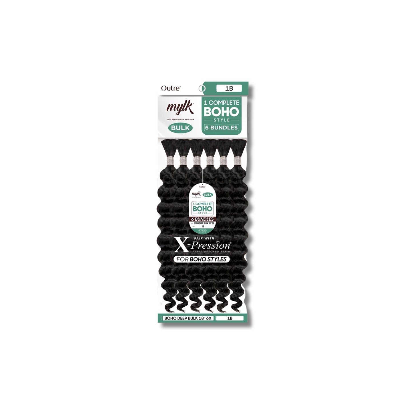 OUTRE HH Mylk Boho Deep Bulk 6X
