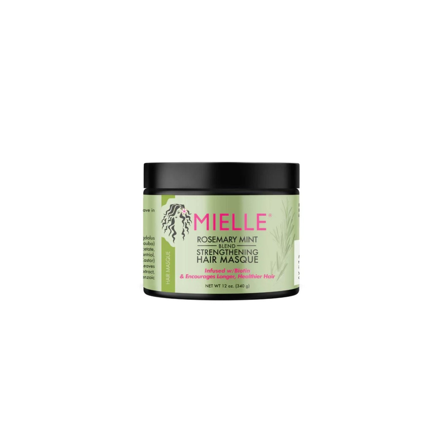 MIELLE Rosemary Mint Blend Strengthening Hair Masque 12oz