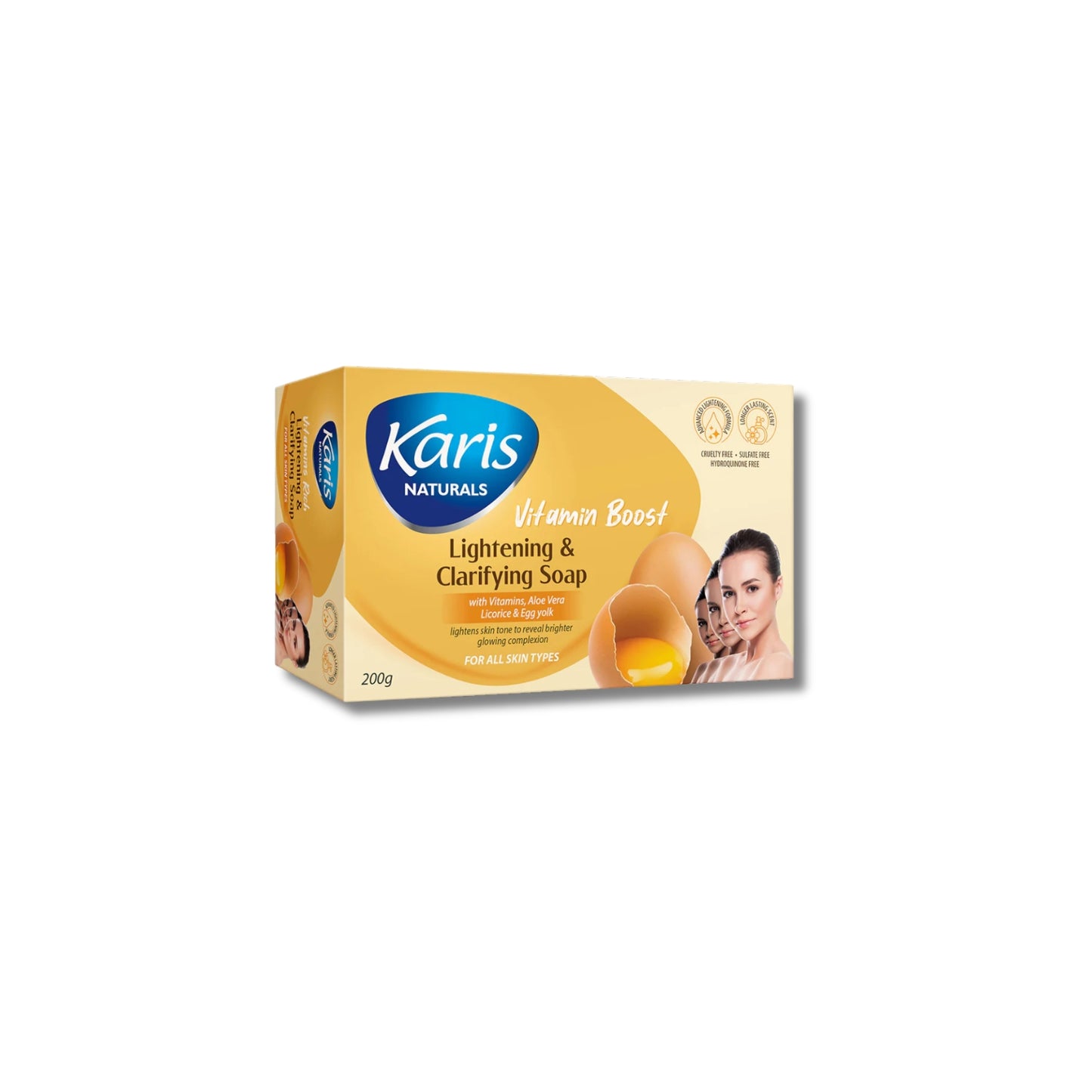 KARIS NATURALS Vitamin Boost Lightening & Clarifying Soap 200G