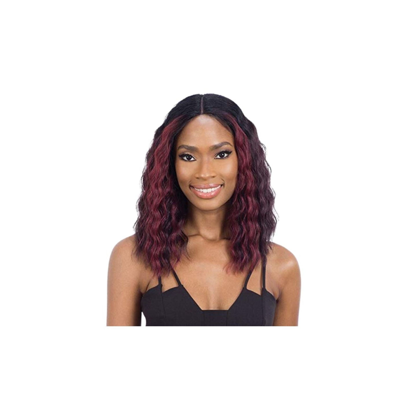 Mayde Beauty Synthetic Natural Hairline Lace and Lace Front Wig - ANGELINA
