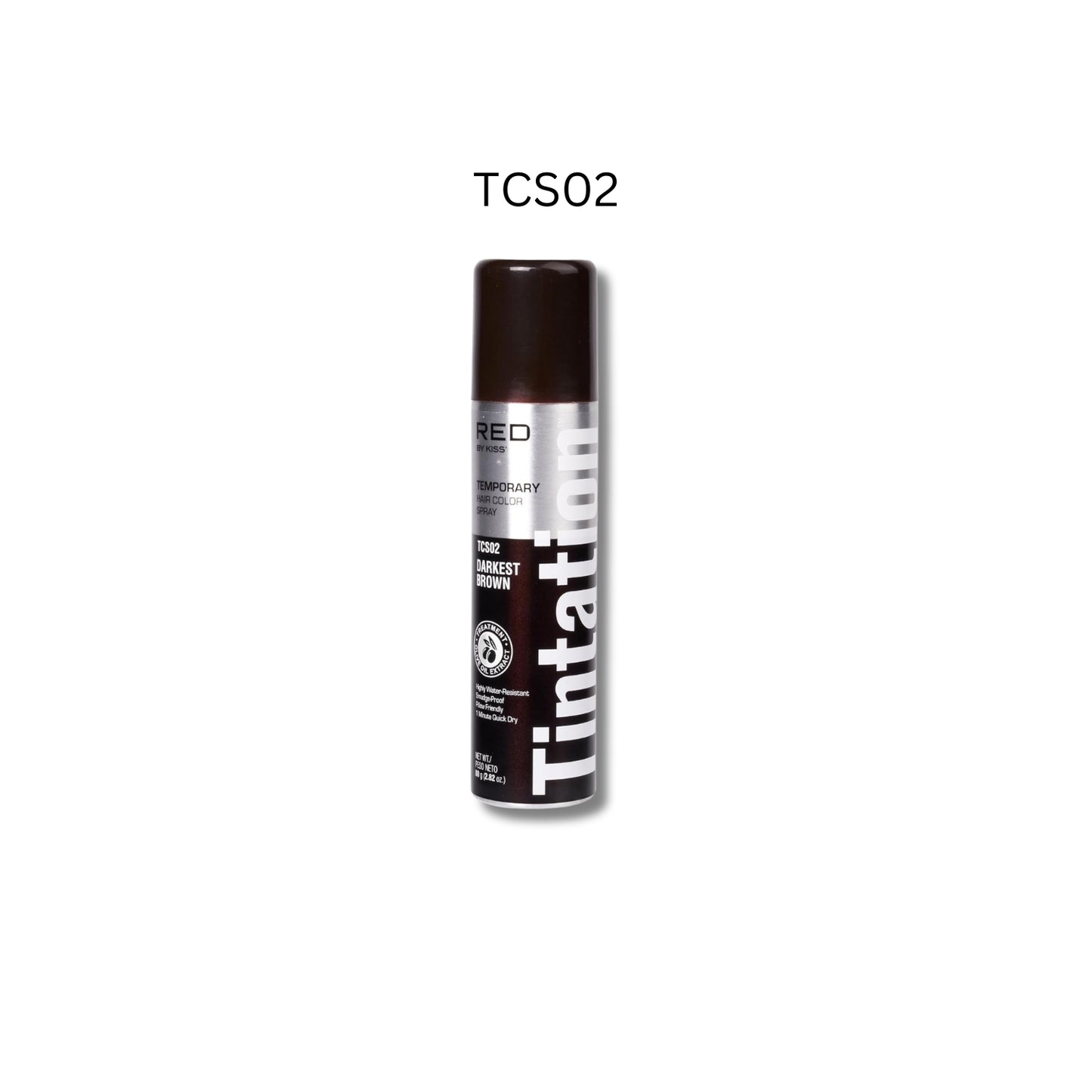 Red by Kiss Tintation Temporary Hair Color Spray 2.82oz