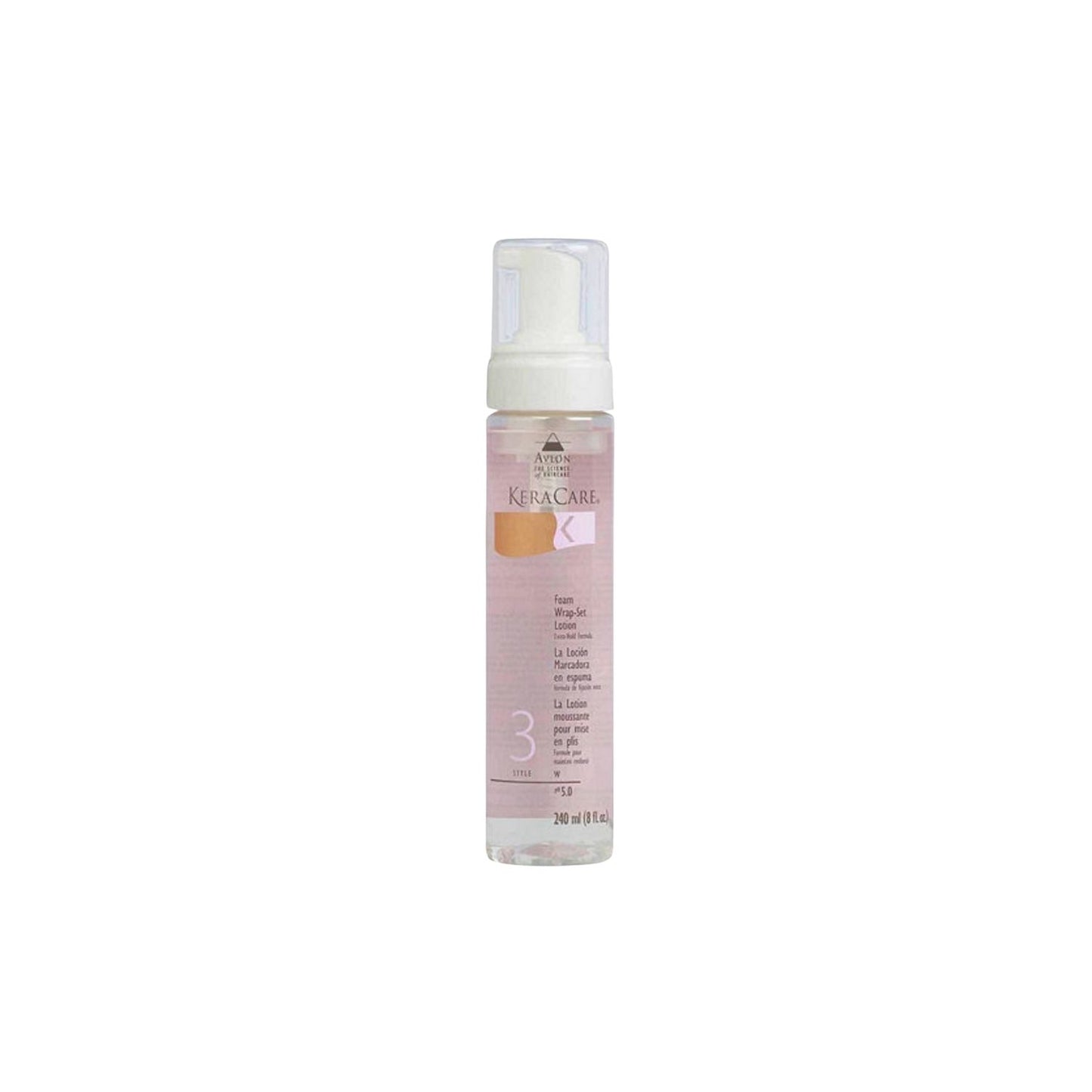 KeraCare Foam Wrap Set Lotion Extra-Hold (8 oz)