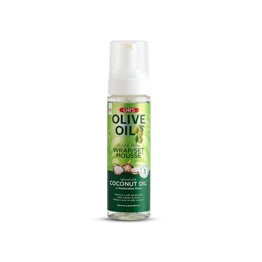 ORS Olive Oil Hold & Shine Wrap/Set Mousse