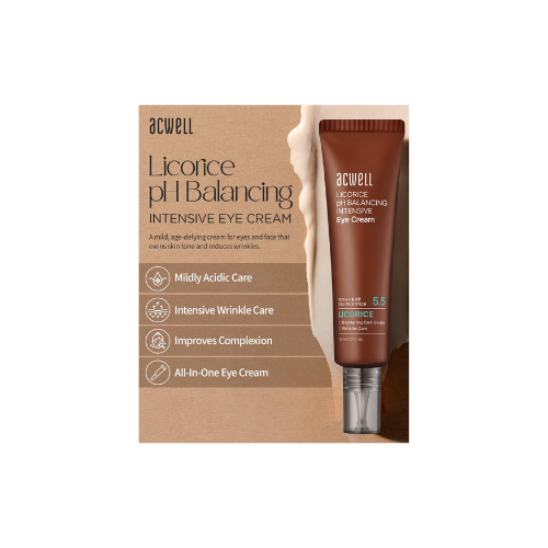 ACWELL Licorice pH Balancing Intensive Eye Cream
