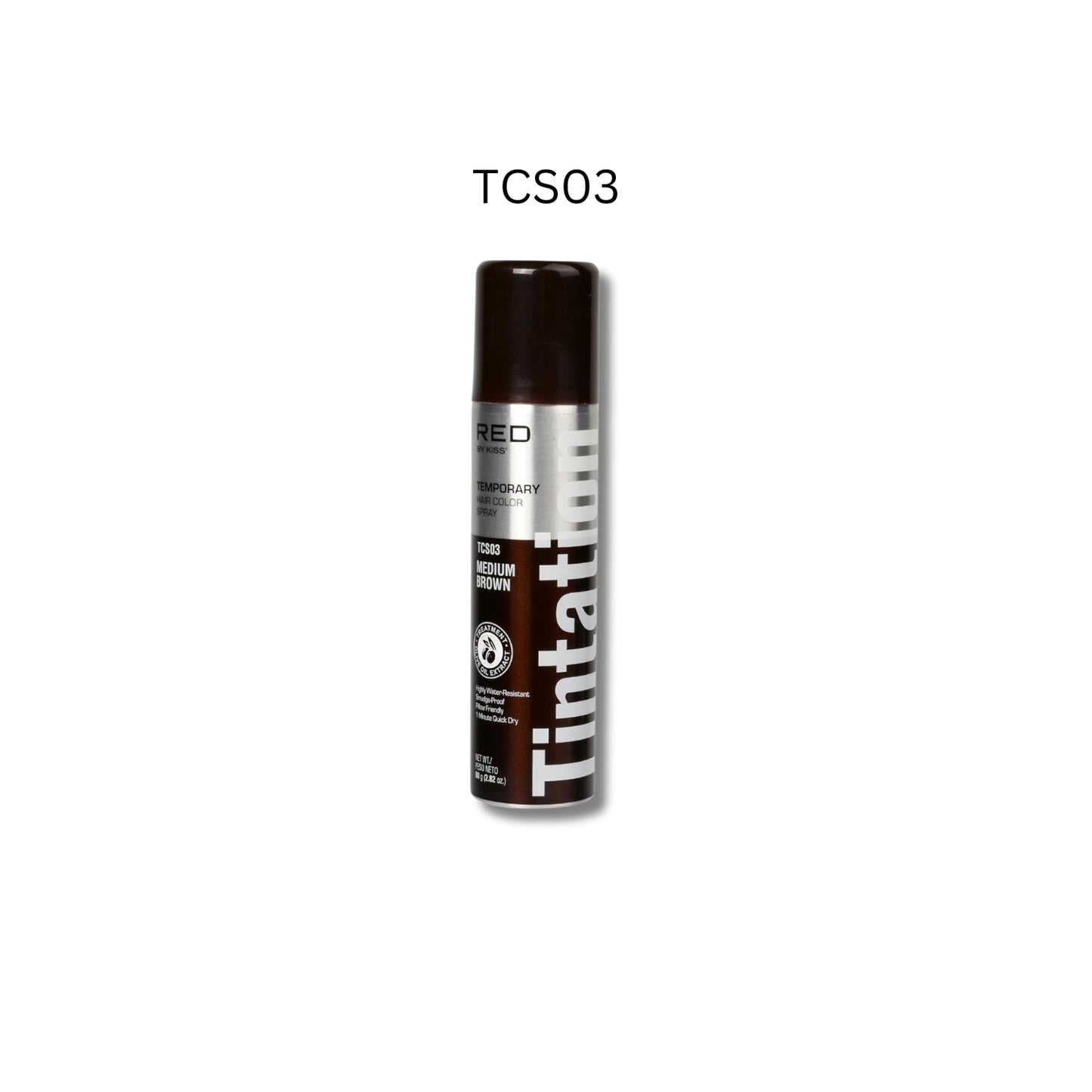 Red by Kiss Tintation Temporary Hair Color Spray 2.82oz