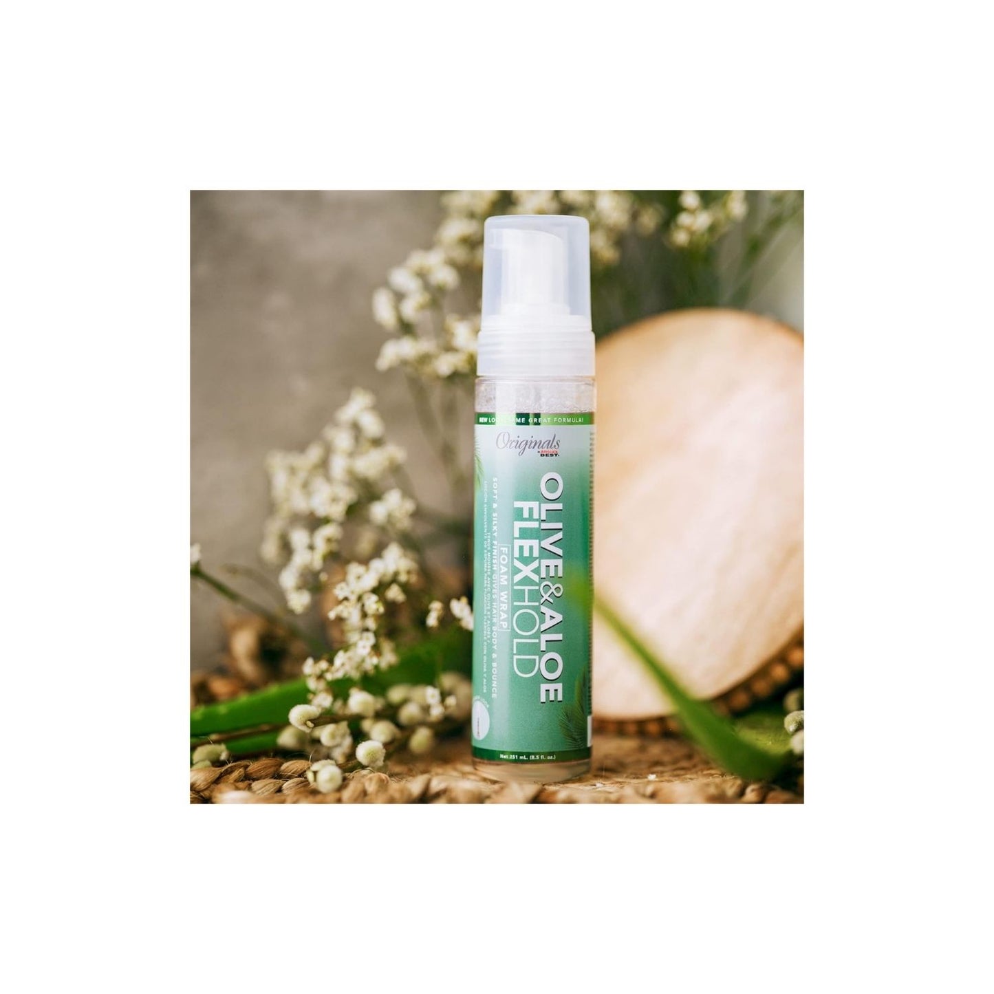 Africa's Best Originals Olive Oil Foam Wrap Lotion, 8.5oz