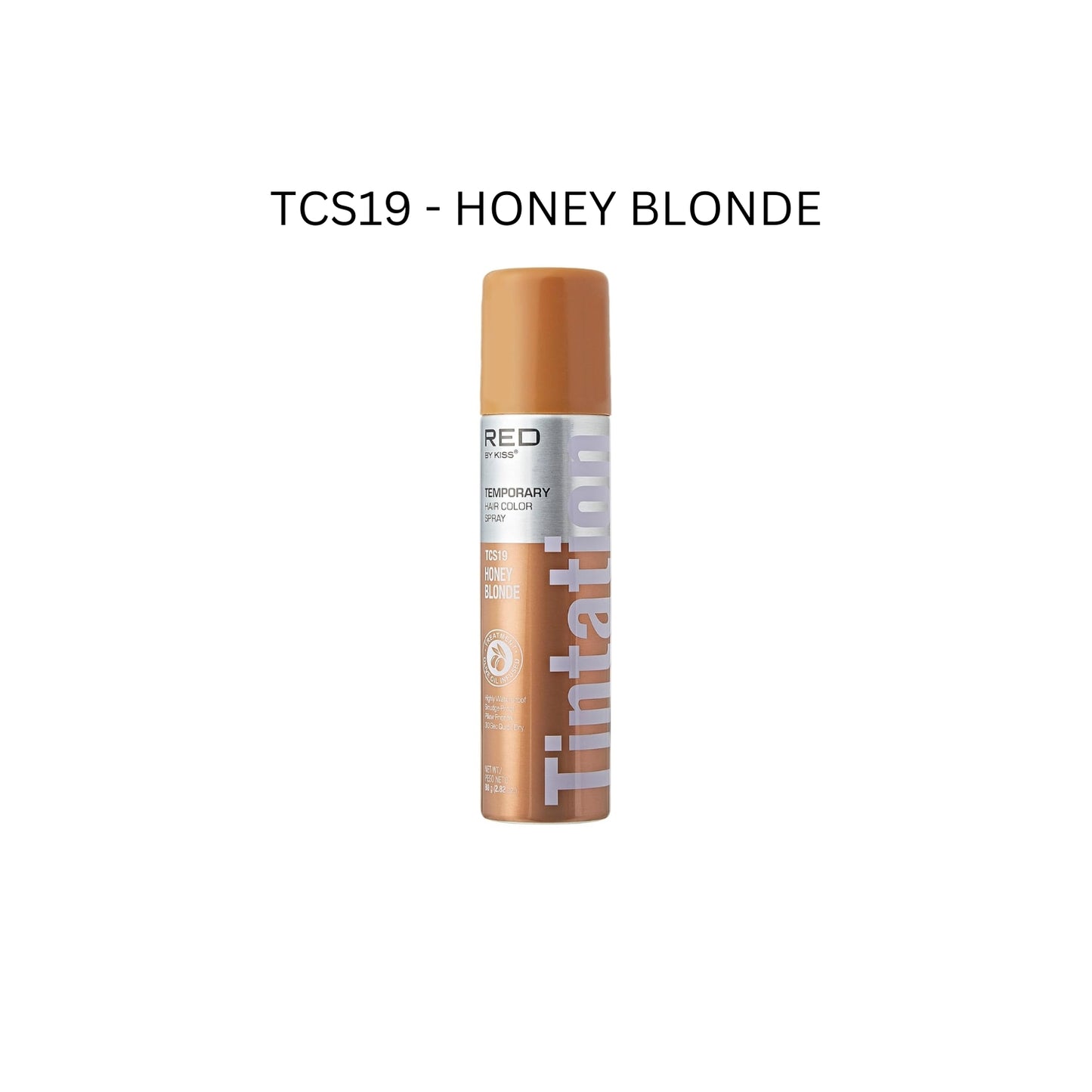 Red by Kiss Tintation Temporary Hair Color Spray 2.82oz