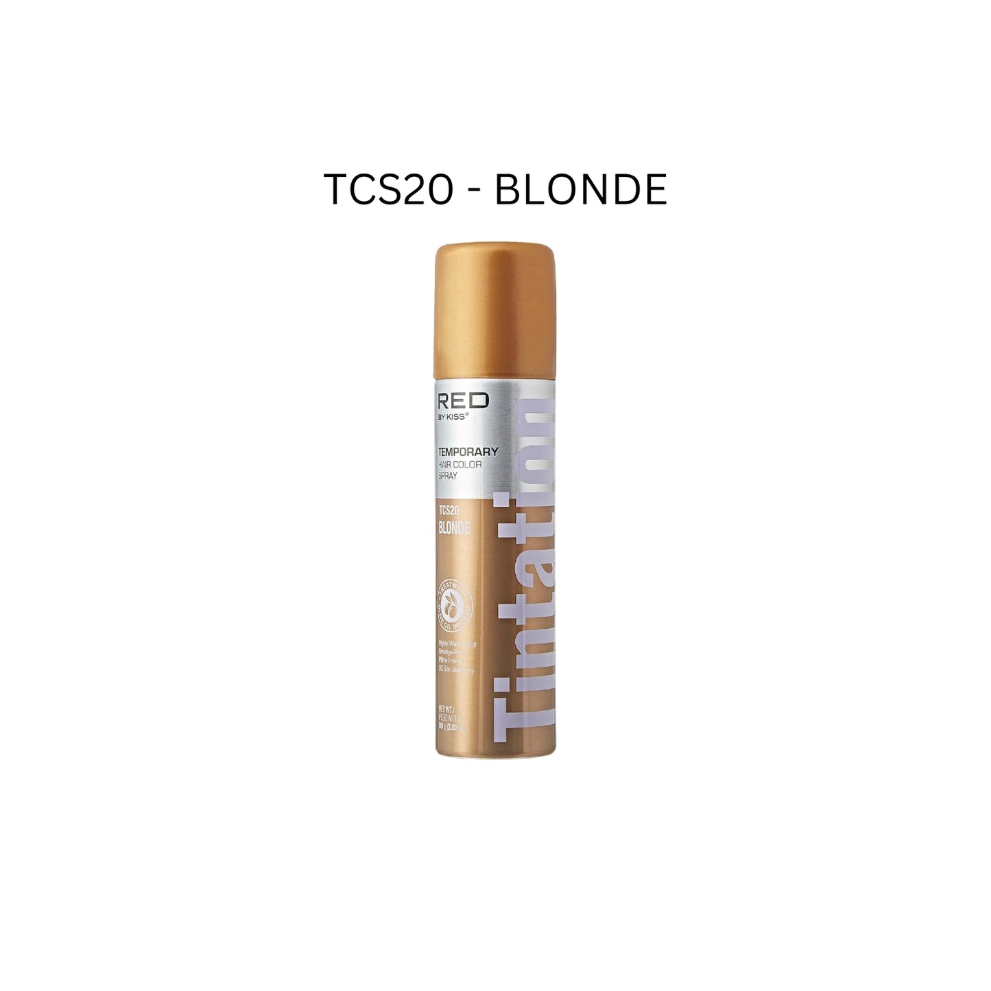 Red by Kiss Tintation Temporary Hair Color Spray 2.82oz