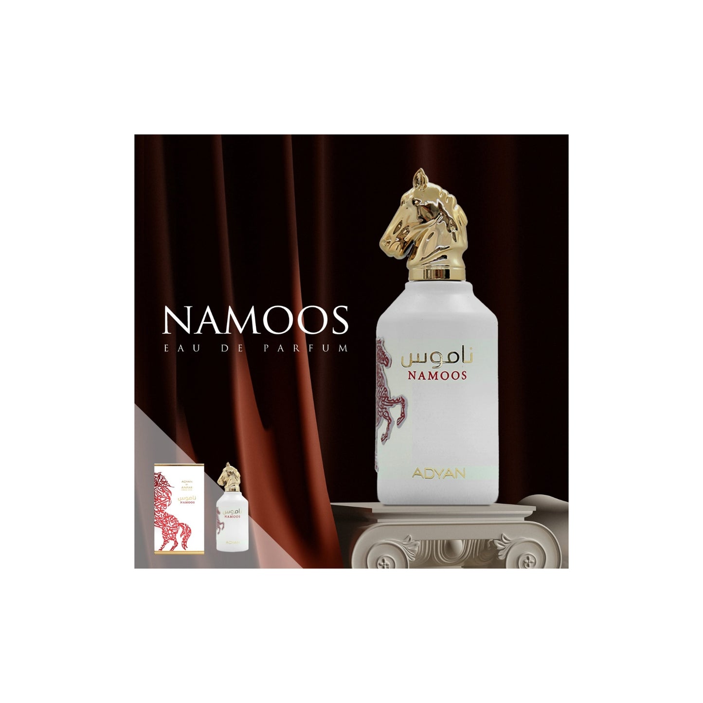 Namoos Eau de Parfum by Adyan 100ml, 3.4fl oz