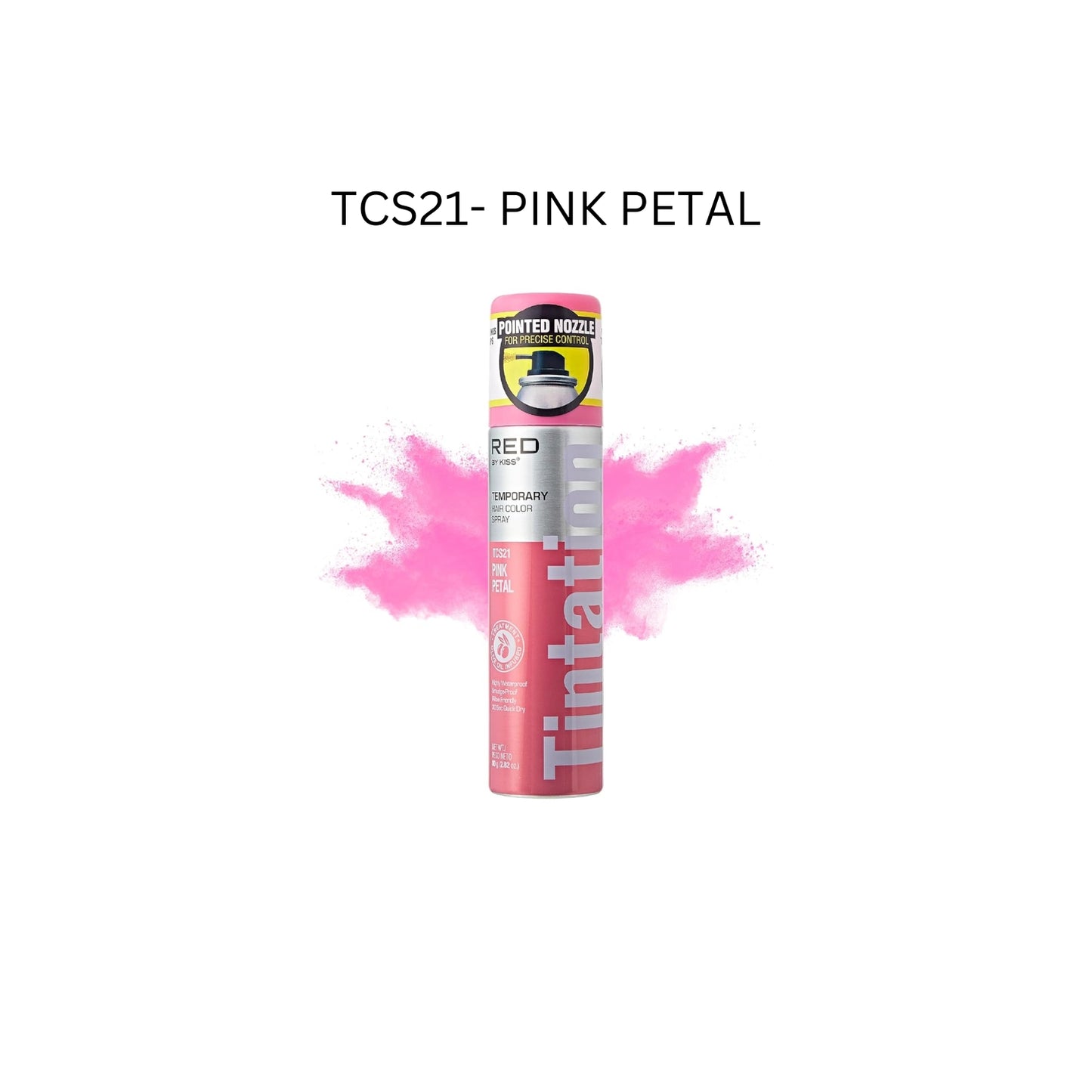 Red by Kiss Tintation Temporary Hair Color Spray 2.82oz