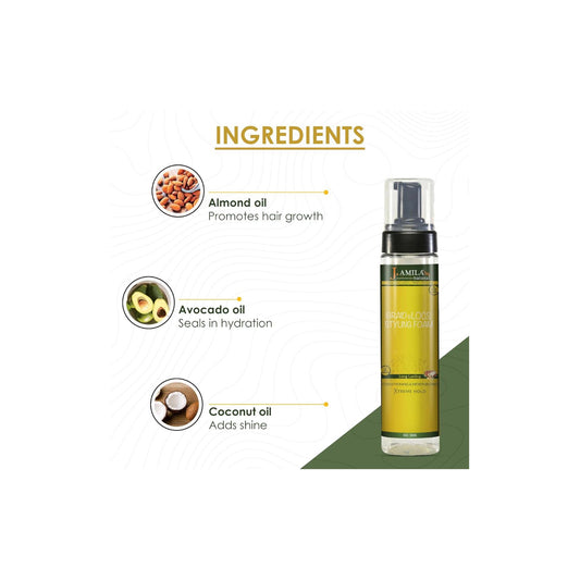 J.AMILA® Braid ’N Locs Styling Foam Extreme 8oz