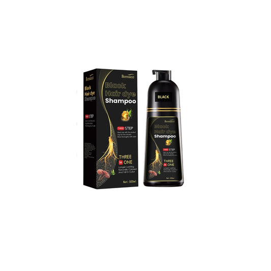 Bermazzi Black Hair Dye Shampoo 500ml