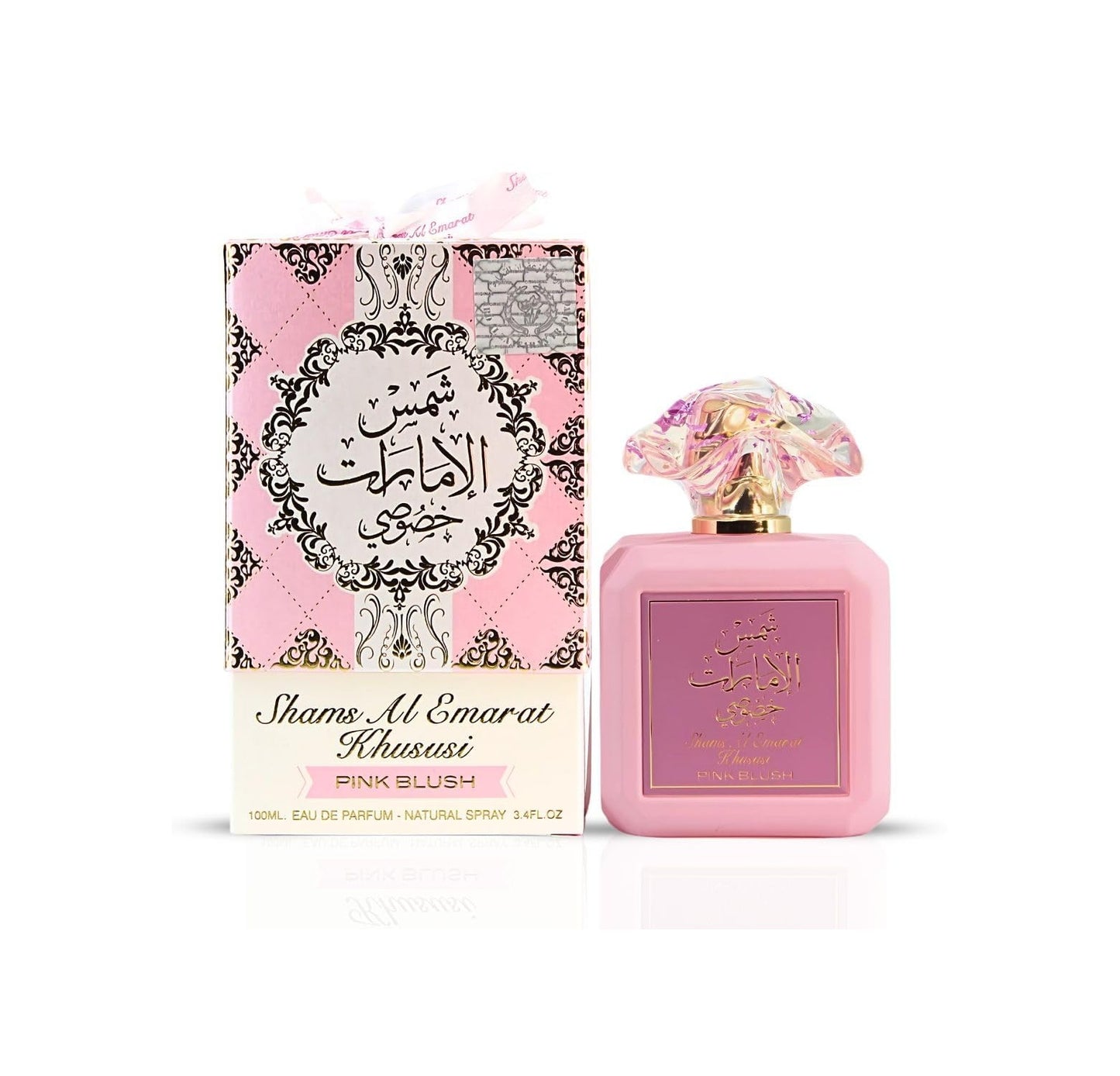 Ard Al Zaafaran Pink Blush Shams Al Emarat Khususi EDP Spray 100 ML (3.4 oz)