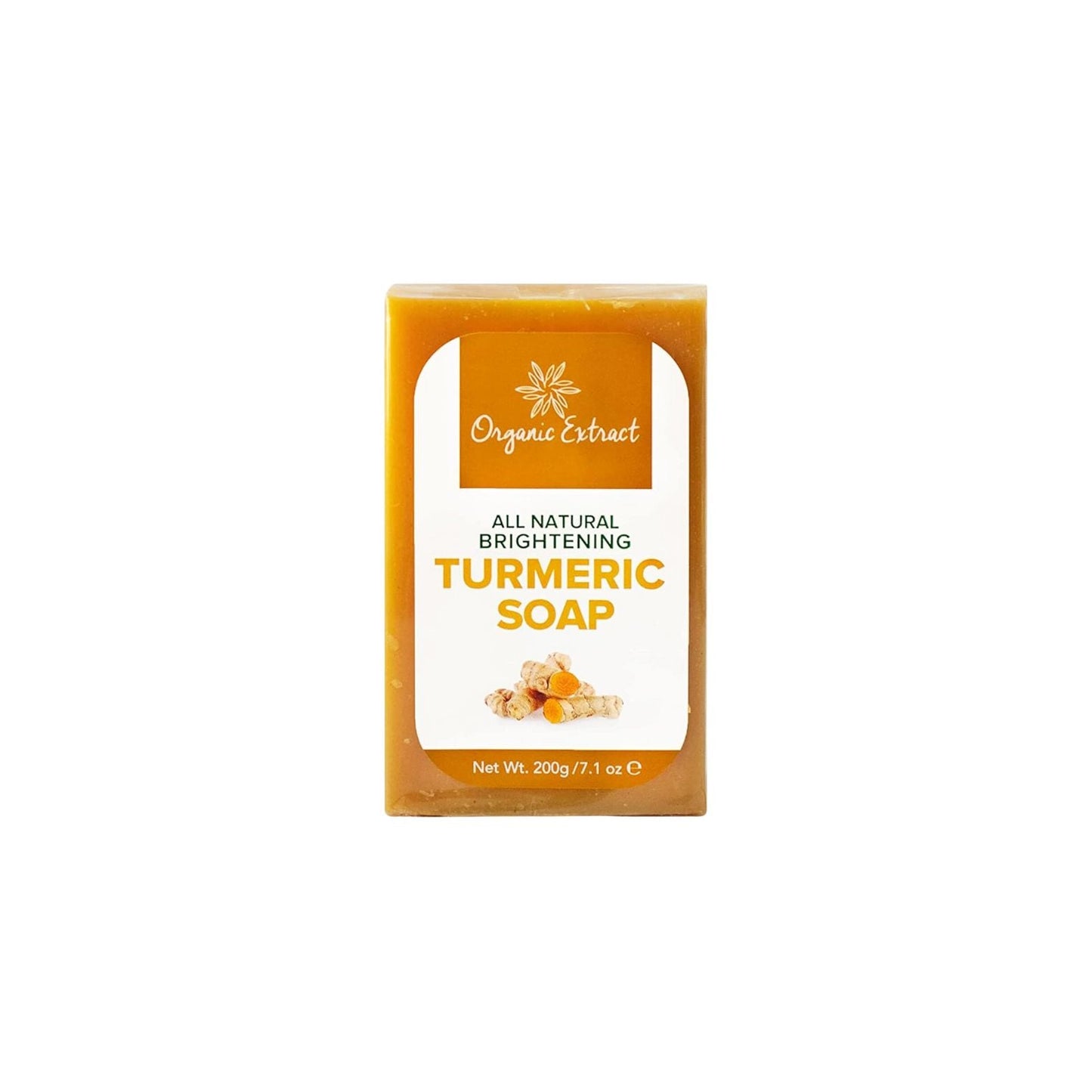 Organic Extract Turmeric Soap 7 oz/ 200g