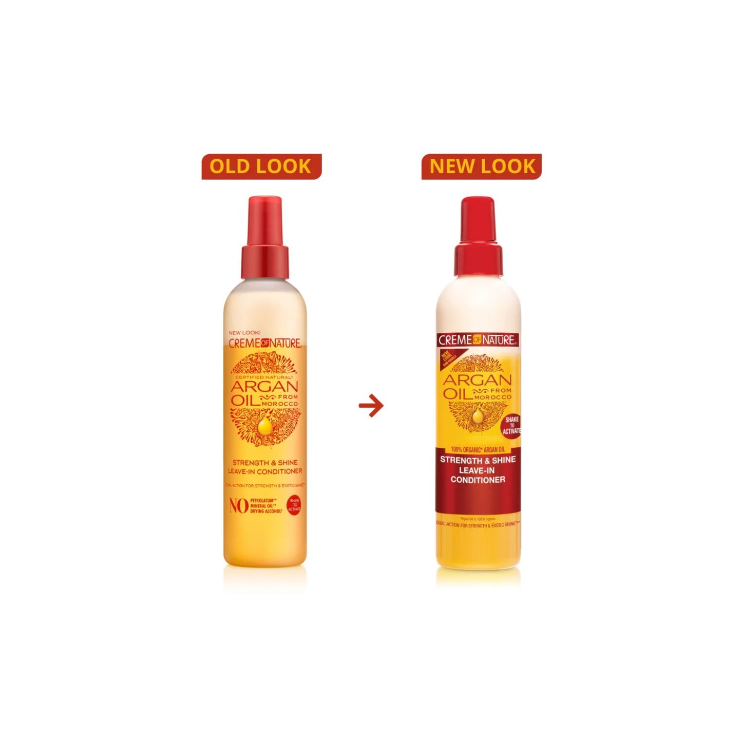 Creme of Nature Argan Oil from Morocco Strength & Shine Leave-in Conditioner Spray, 8.4 Fl Oz