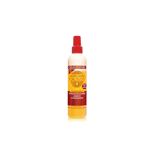 Creme of Nature Argan Oil from Morocco Strength & Shine Leave-in Conditioner Spray, 8.4 Fl Oz