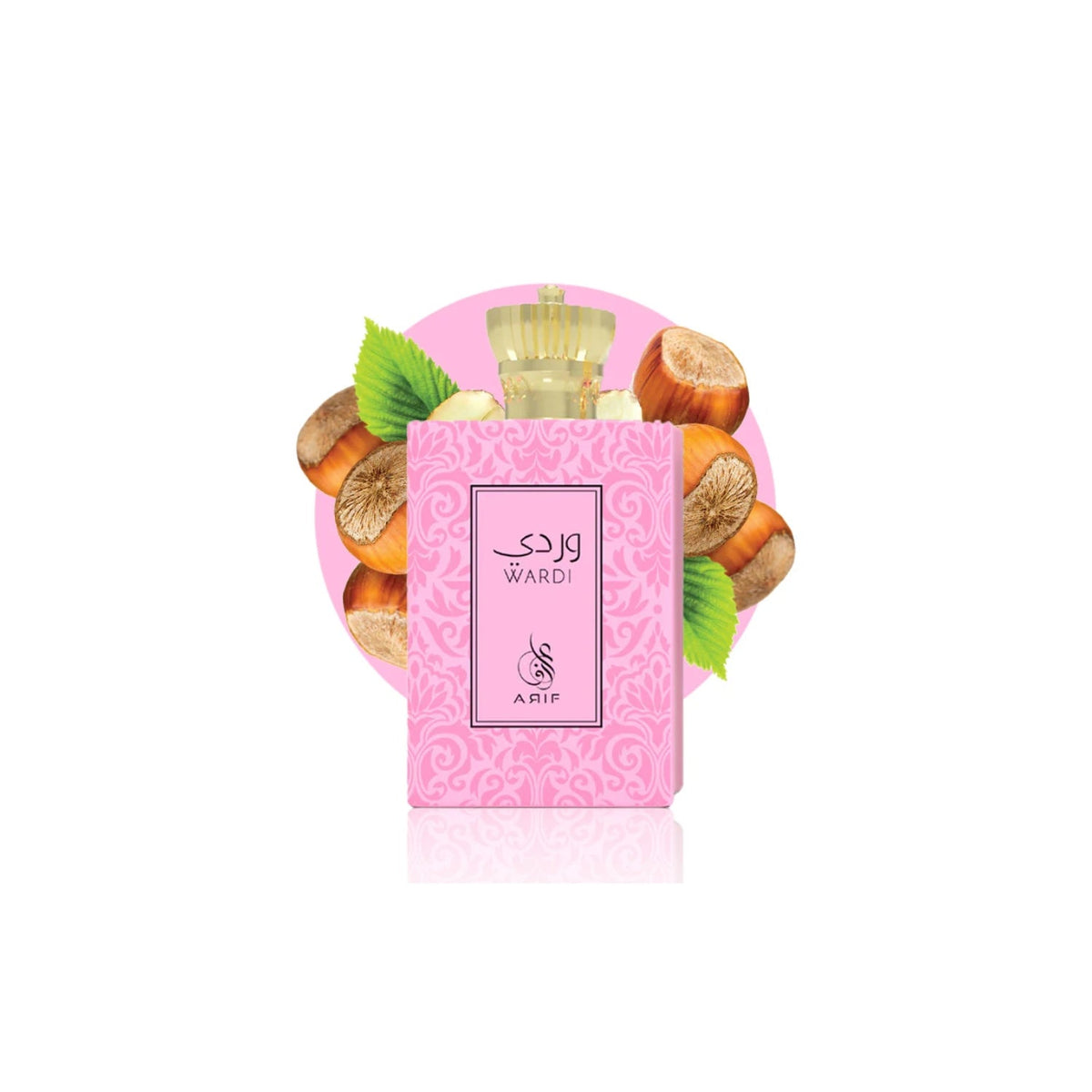 ARIF Perfume WARDI 3.4 fl oz elegant glass fragrance bottle displayed on a clean neutral background.