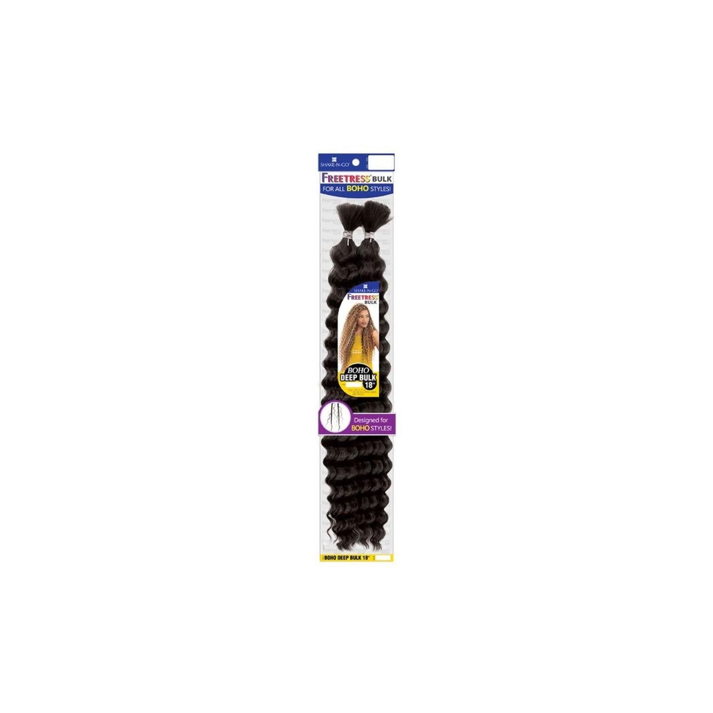 SHAKE-N-GO FREETRESS BOHO DEEP BULK