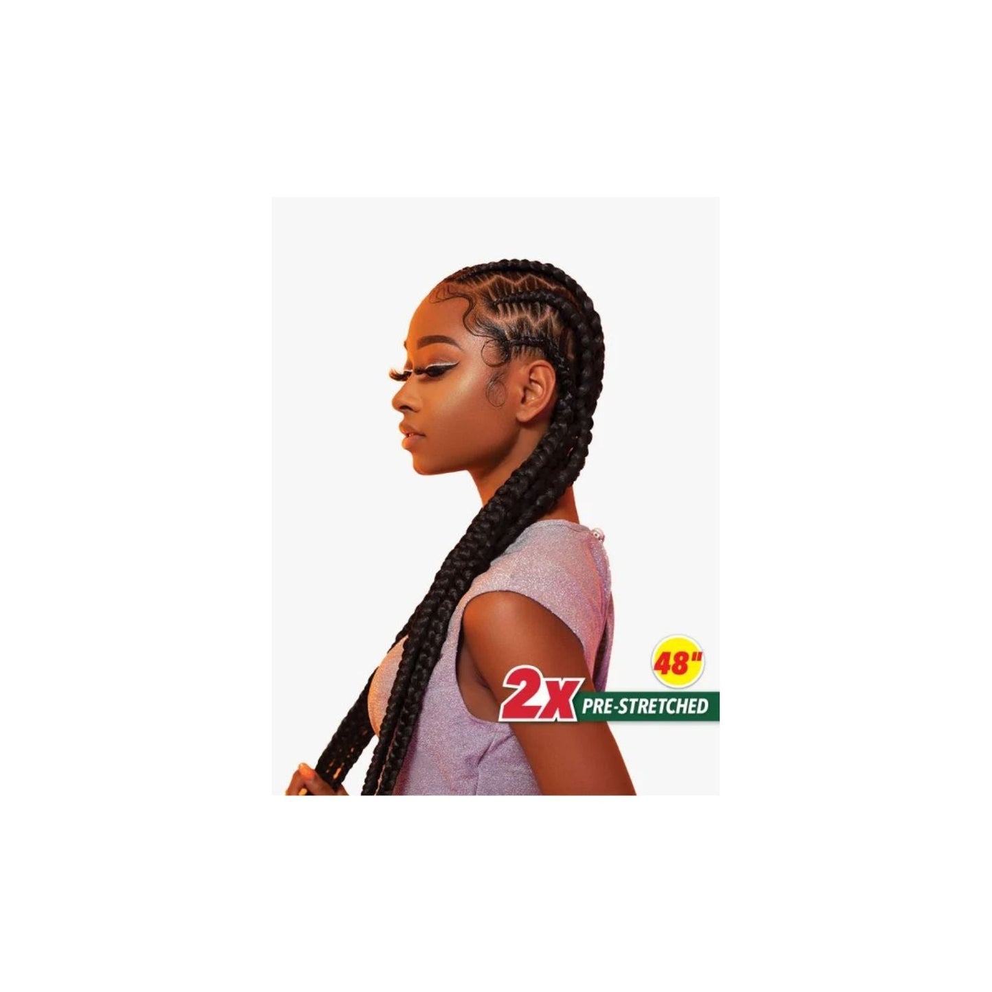 SENSATIONNEL 2X X-PRESSION PRE-STRETCHED BRAID 48"