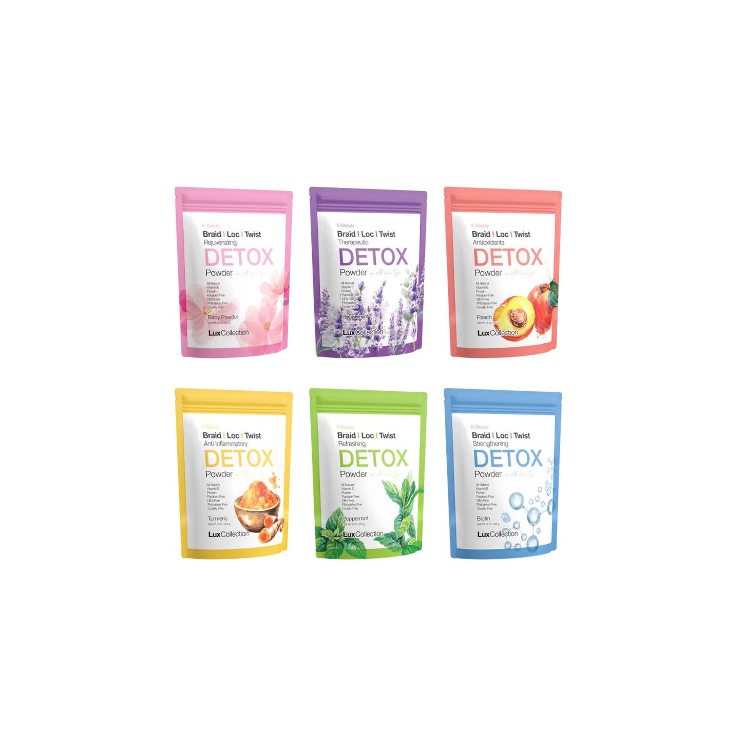 LUX COLLECTION - Detoxifying Powder 255g