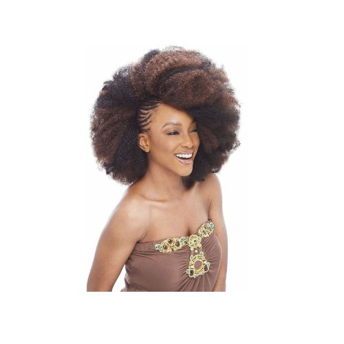 JANET COLLECTION Afro Kinky Synthetic Bulk 24"