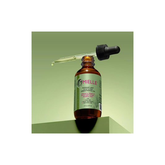 MIELLE Rosemary Mint Scalp & Hair Strengthening Oil 2fl oz