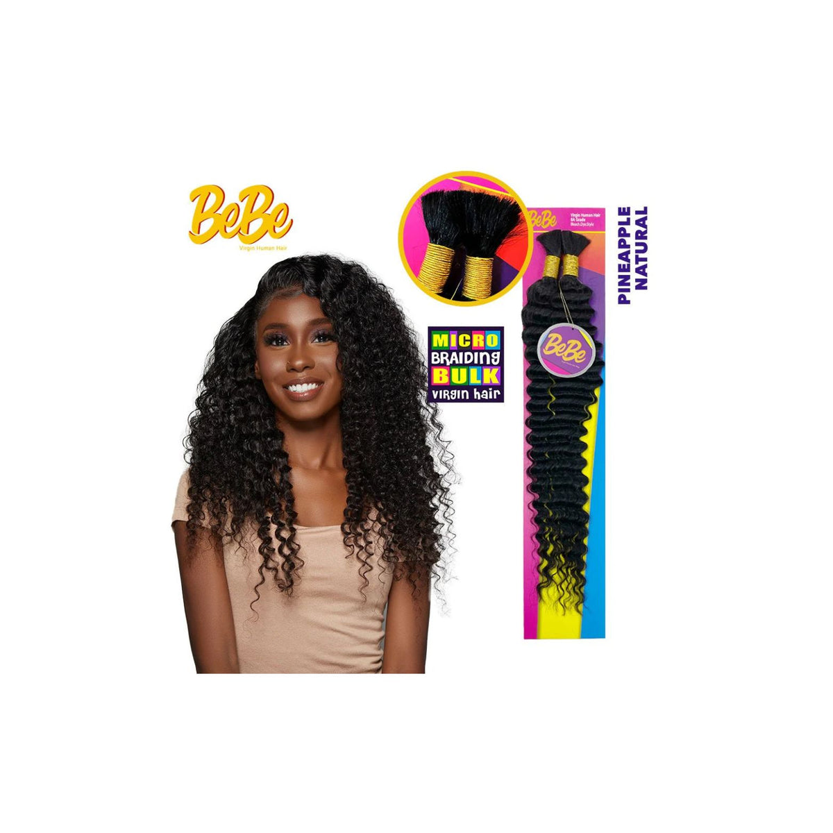 100% Virgin Human hair Xosh 100% Unprocessed Virgin Human Hair – Beautylicious main image 2