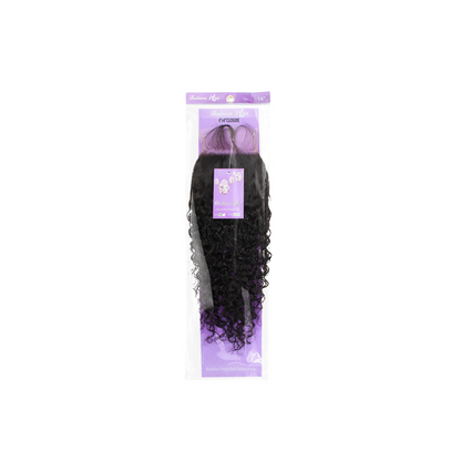 Fashion Plus - 100% Human Hair Brazilian Virgin 4x4 Lace Closure