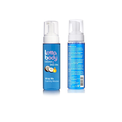 Lottabody with Coconut & Shea Oils Wrap Me Foaming Mousse - 7 Fl Oz