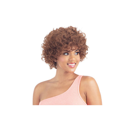 Mayde Beauty Human Hair Blend Mocha Wig - COOKIE