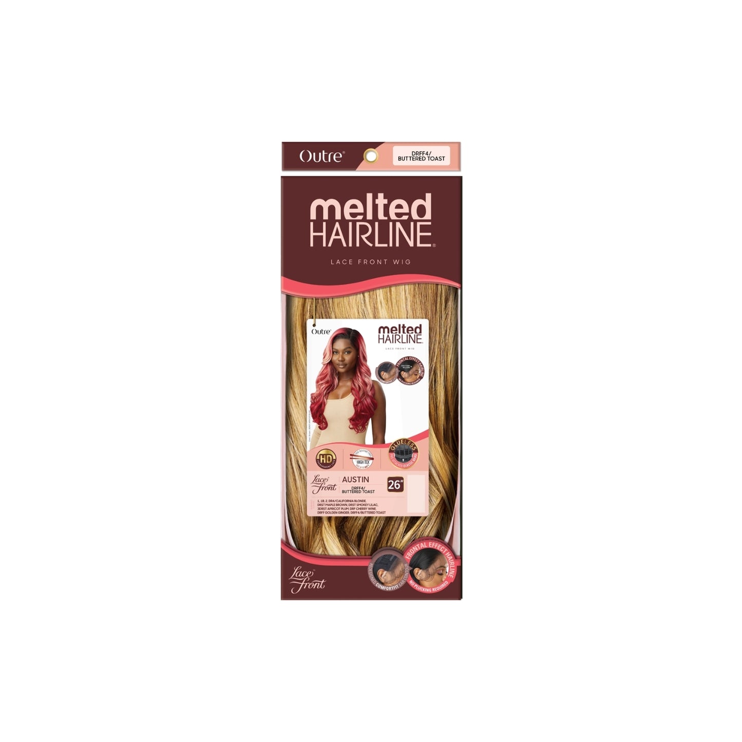 Outre Lace Front Wig - Melted Hairline - Austin