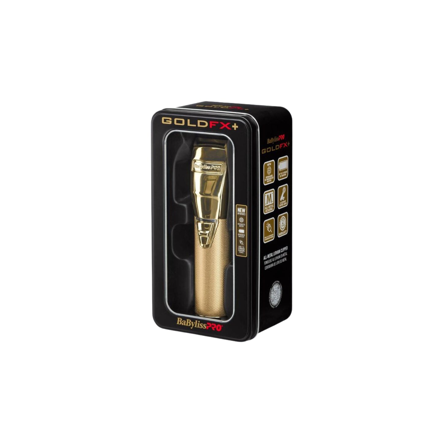 BaBylissPRO® GoldFX+ All-Metal Lithium Clipper