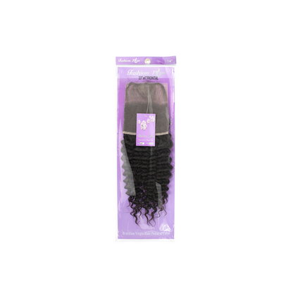 Fashion Plus - 100% Human Hair Brazilian Virgin 13x4 Lace Frontal
