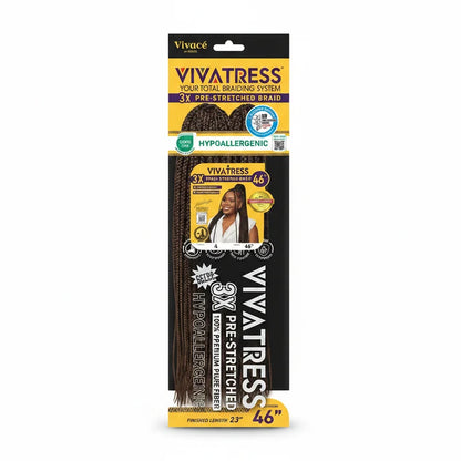 Vivatress 3X Pre-Stretched Braiding Hair 46