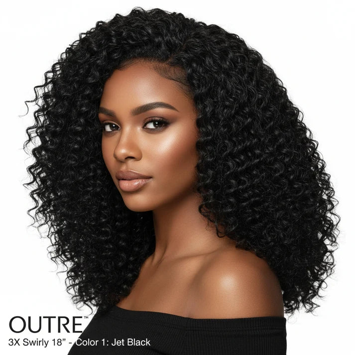 Outre 3X Swirly 18" Crochet Hair color-1