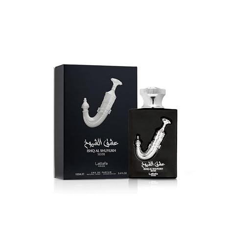 Lattafa Ishq Al Shuyukh Silver EDP 100 ML (3.4oz)