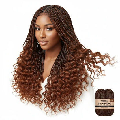 Bobbi Boss Ocean Wave 3X 28" Knotless Pre-Stretched Braiding Hair