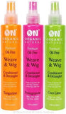 ON Natural Premium Oil-free Weave & Wig Spray Tangerine, 8 Fluid Ounce