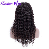 Fashion Plus - Brazilian Deep Wave Full Lace 100% Human Hair Wig