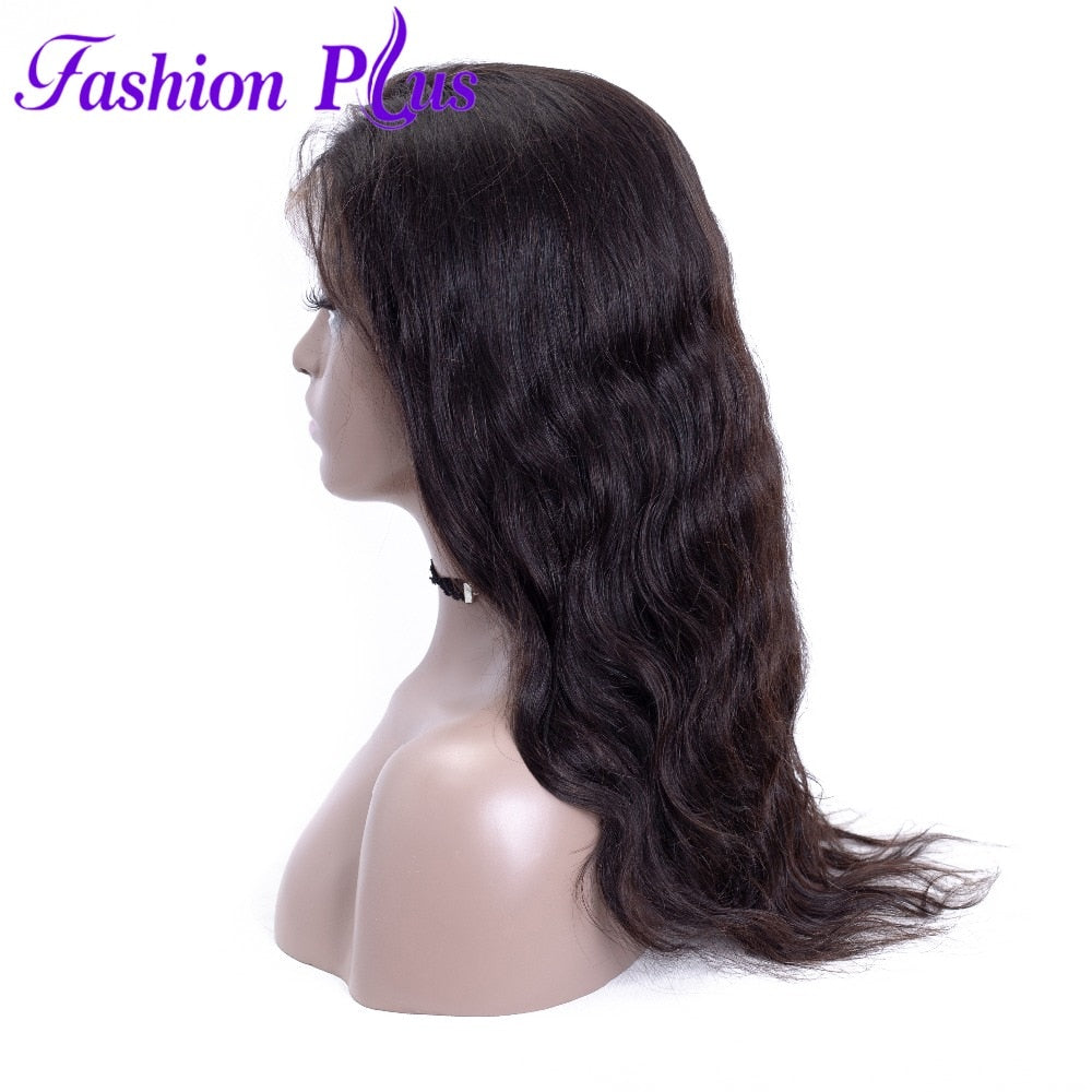 Fashion Plus - Brazilian Body Wave Full Lace 100% Human Hair Wig