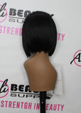 The Wig Human Hair Blend Lace Part Wig (HPL-Ladia)