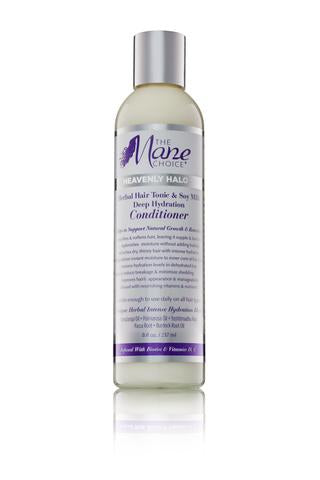 The Mane Choice Heavenly Halo Herbal Hair Tonic & Soy Milk Deep Hydration Conditioner 8oz