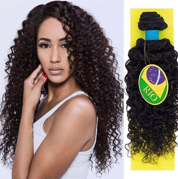 Rio - Bohemian 100% Human Hair Brazilian Virgin Weave Single Bundle  Bohemian Hair Extensions